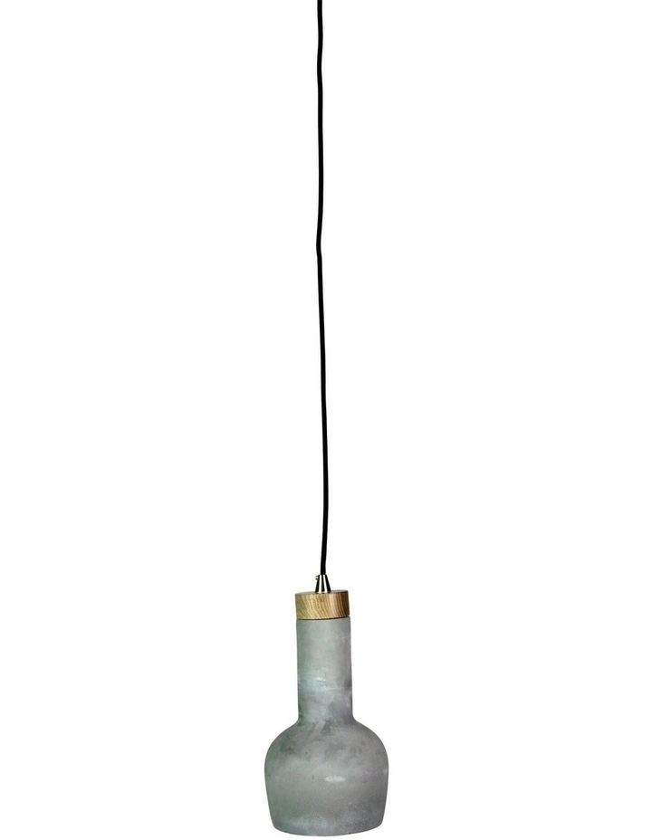 Panto Concrete Finish Pendant Light in Grey image 1