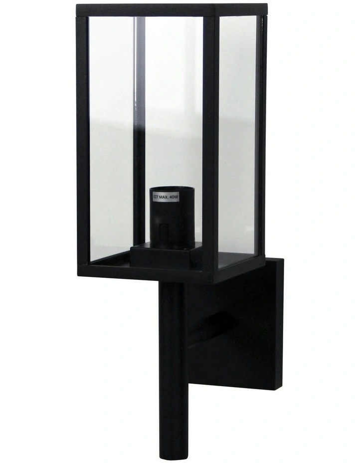 Pandora Aluminium Exterior Bracket Light in Black image 1