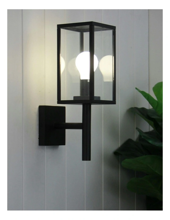Pandora Aluminium Exterior Bracket Light in Black image 2