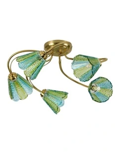 Coraline Flush Ceiling Light 5x in Multi