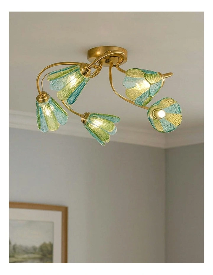 Coraline Flush Ceiling Light 5x in Multi image 5