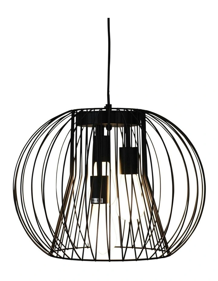Malo 45 Wire Pendant in Black image 1