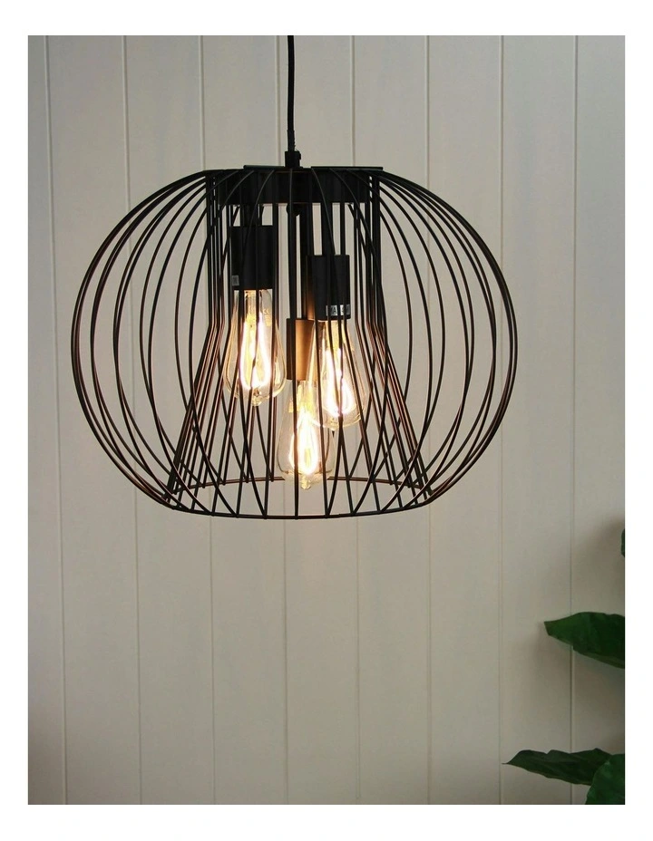 Malo 45 Wire Pendant in Black image 4