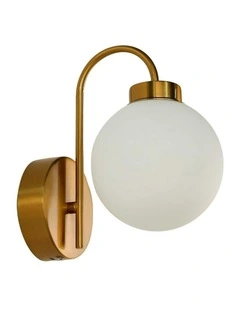 Rhea Rechargeable Built-in LED CCT Dimmable Wall Light in White