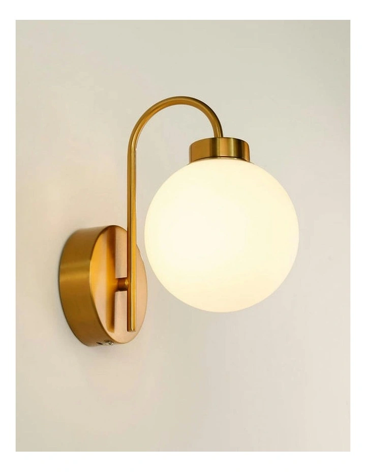 Rhea Rechargeable Built-in LED CCT Dimmable Wall Light in White image 3