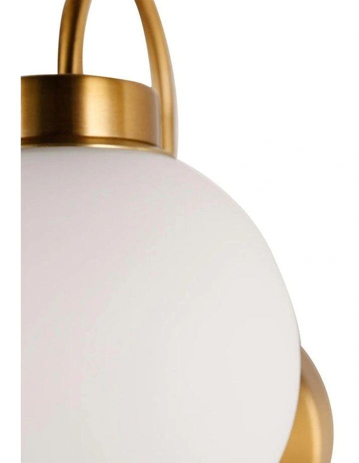 Rhea Rechargeable Built-in LED CCT Dimmable Wall Light in White image 5