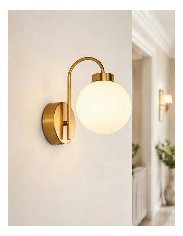 Rhea Rechargeable Built-in LED CCT Dimmable Wall Light in White image 7