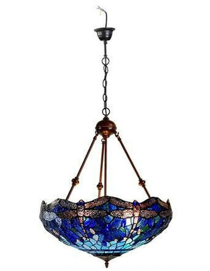 Dragonfly Pendant Light in Blue image 1