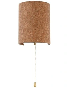 Zella Pull Cord Wall Light in Natural
