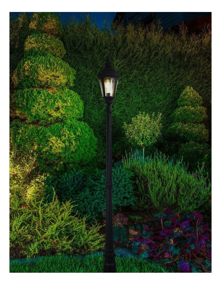 Bristol Outdoor Post Top in Black image 4