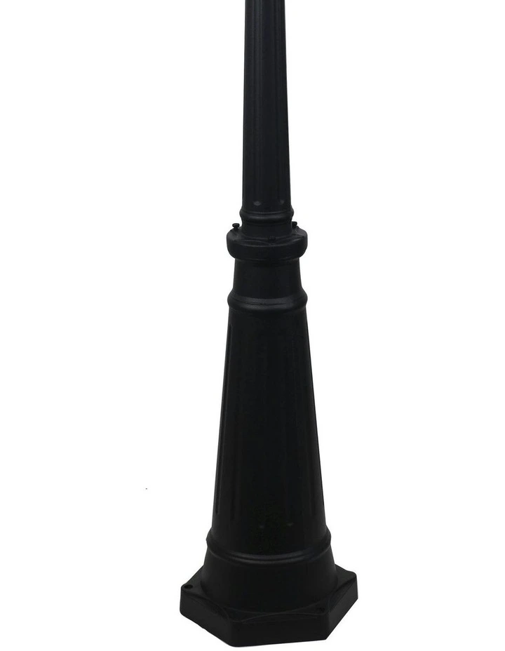 Bristol Outdoor Post Top in Black image 5