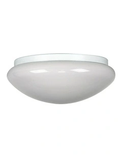 Clipper Opal Gloss Ceiling Light in White
