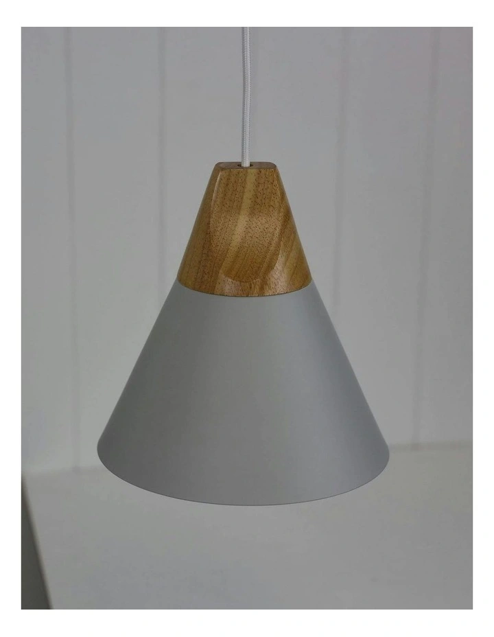 Trigo Pendant Light in Grey image 2