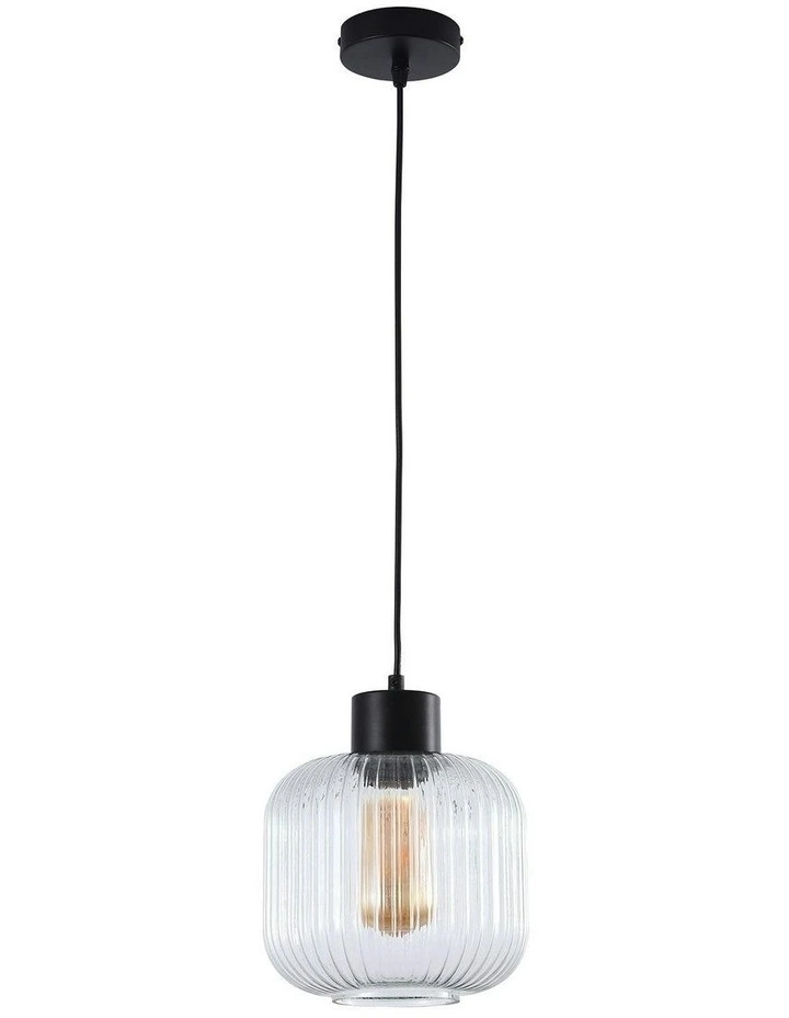 Miller Pendant Light 20cm in Clear image 1