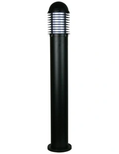 Velika Surface Mounted Outdoor Bollard in Black