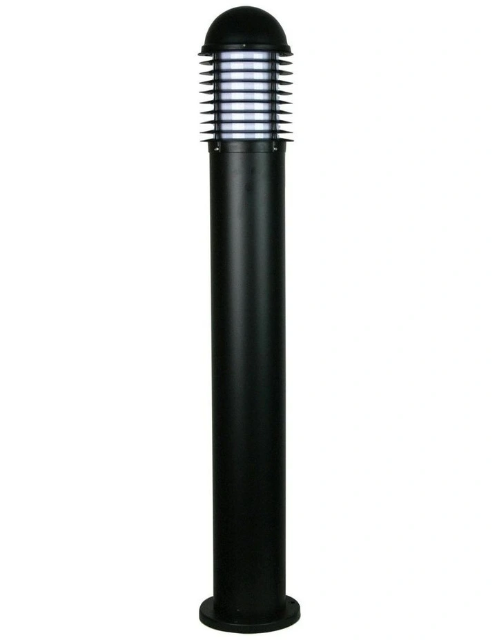 Velika Surface Mounted Outdoor Bollard in Black image 1