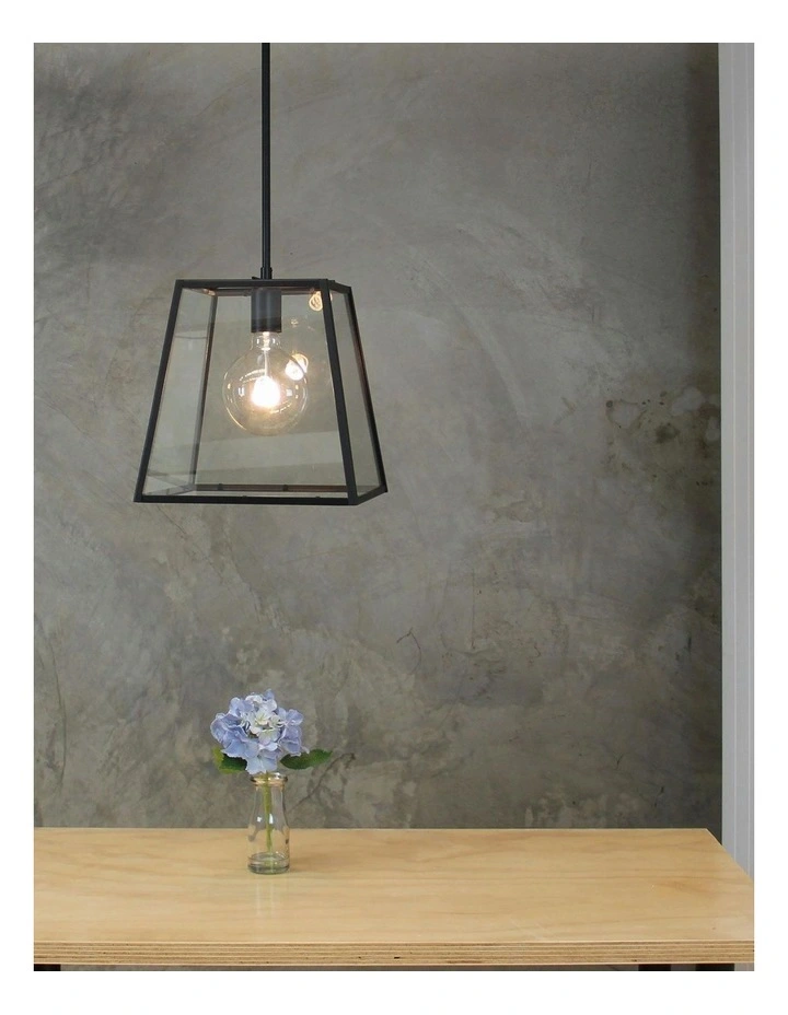Eaton Single Pendant Light 30cm in White image 2