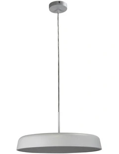 Madison 42cm Dimmable Led Pendant Light in White