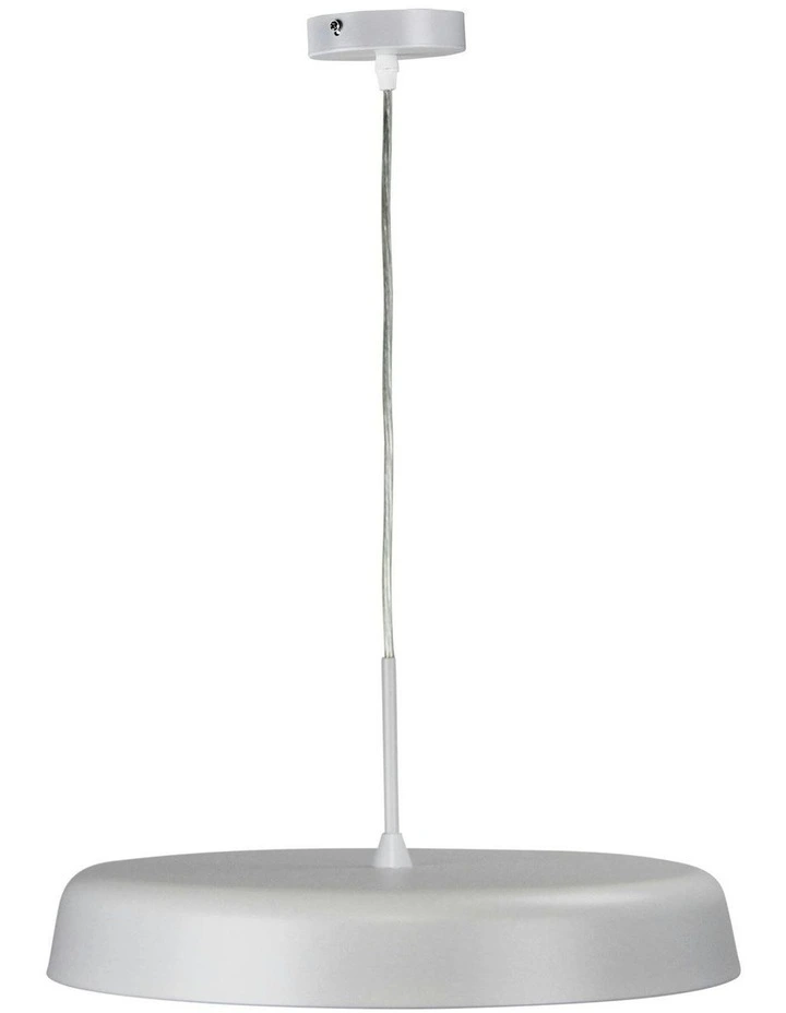 Madison 42cm Dimmable Led Pendant Light in White image 3