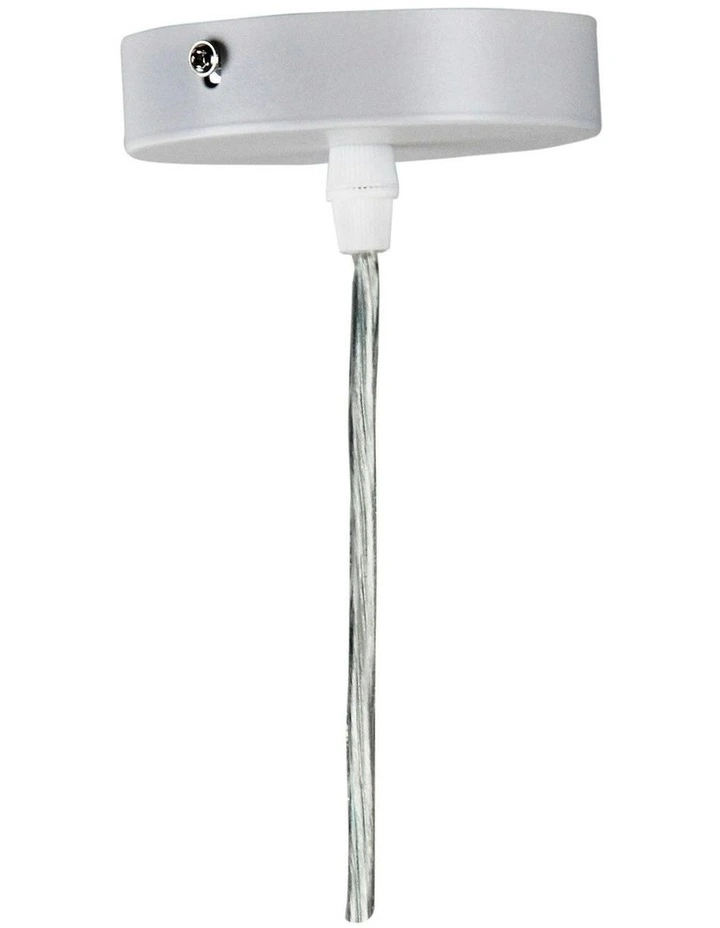 Madison 42cm Dimmable Led Pendant Light in White image 4