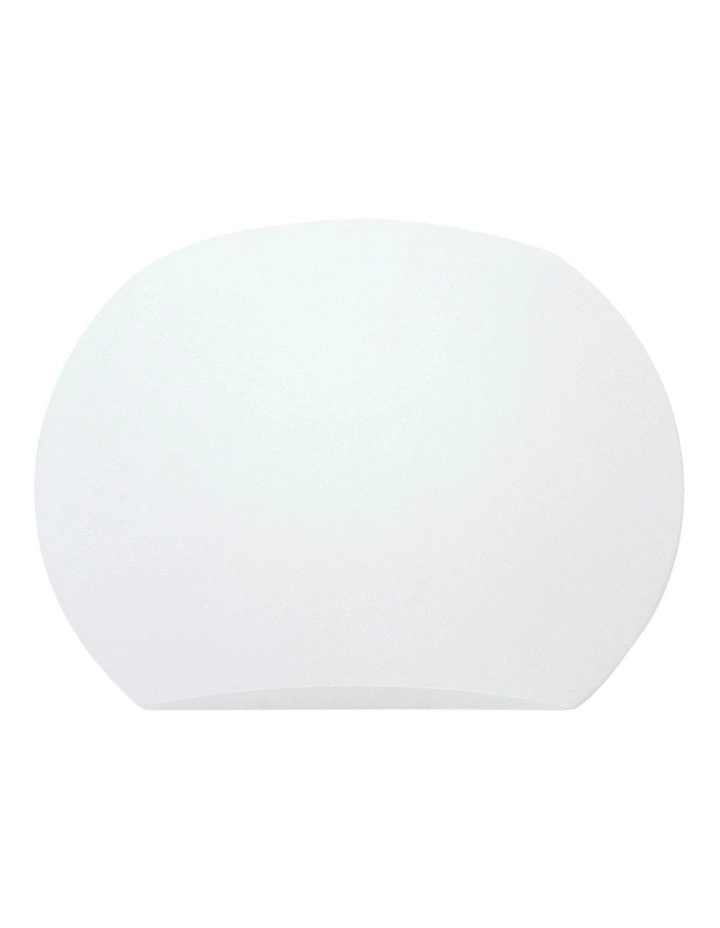 Elba Flush Mount Wall Light in Opal image 1
