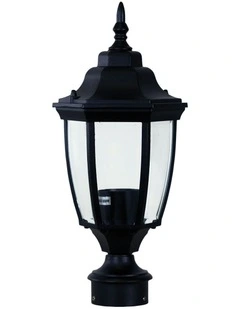 Highgate Post Top in Black