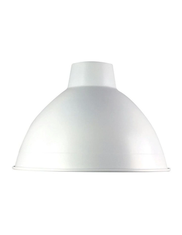 Yard Industrial Style Shade 47cm in White image 1