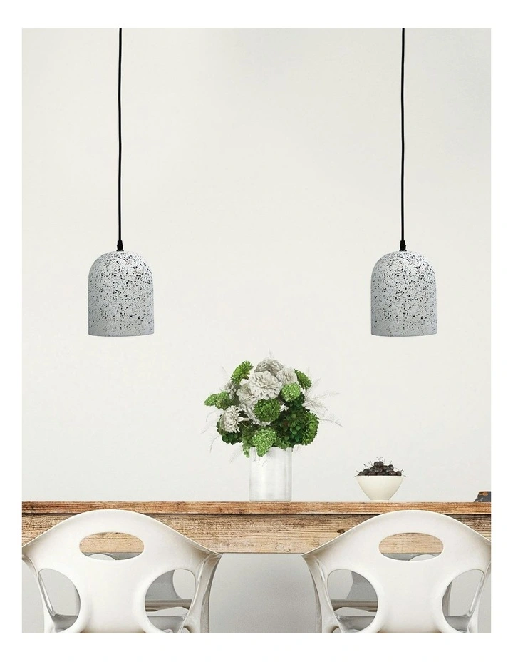 Retro Terrazzo Terros Pendant in Light Large image 2