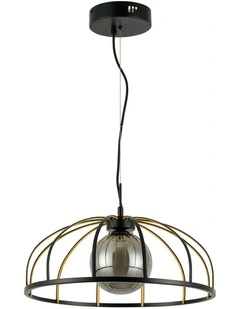 Calista LED Pendant Light in Black