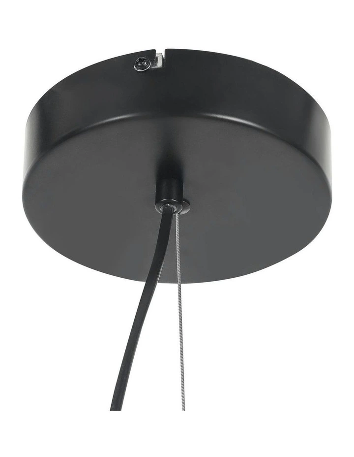 Calista LED Pendant Light in Black image 6