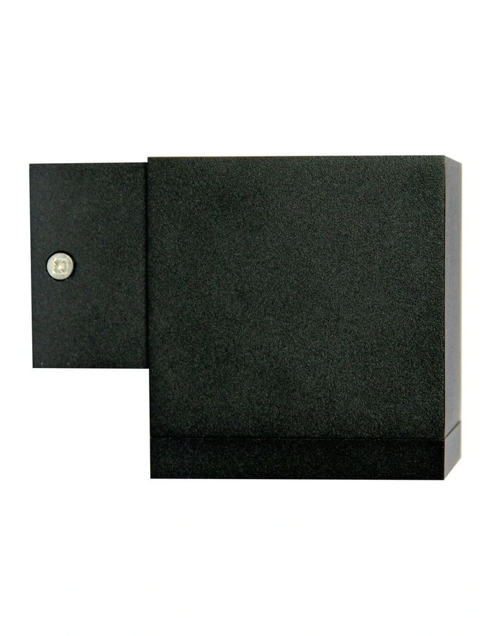 Kube Single Exterior Light in Black image 3