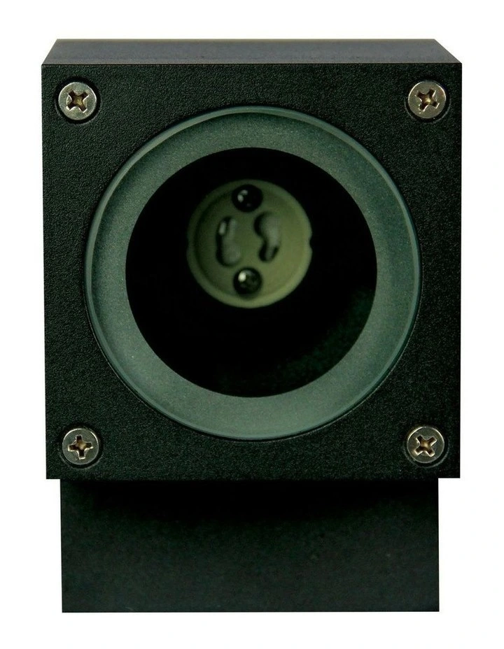 Kube Single Exterior Light in Black image 4