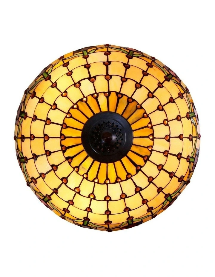 Tulip Tiffany Large Pendant Light in Multi image 3