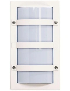Trio Exterior Bulkhead Light in White