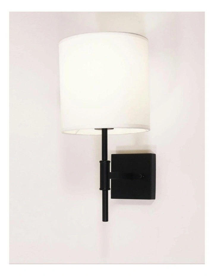 Bella Wall Light in Black image 2