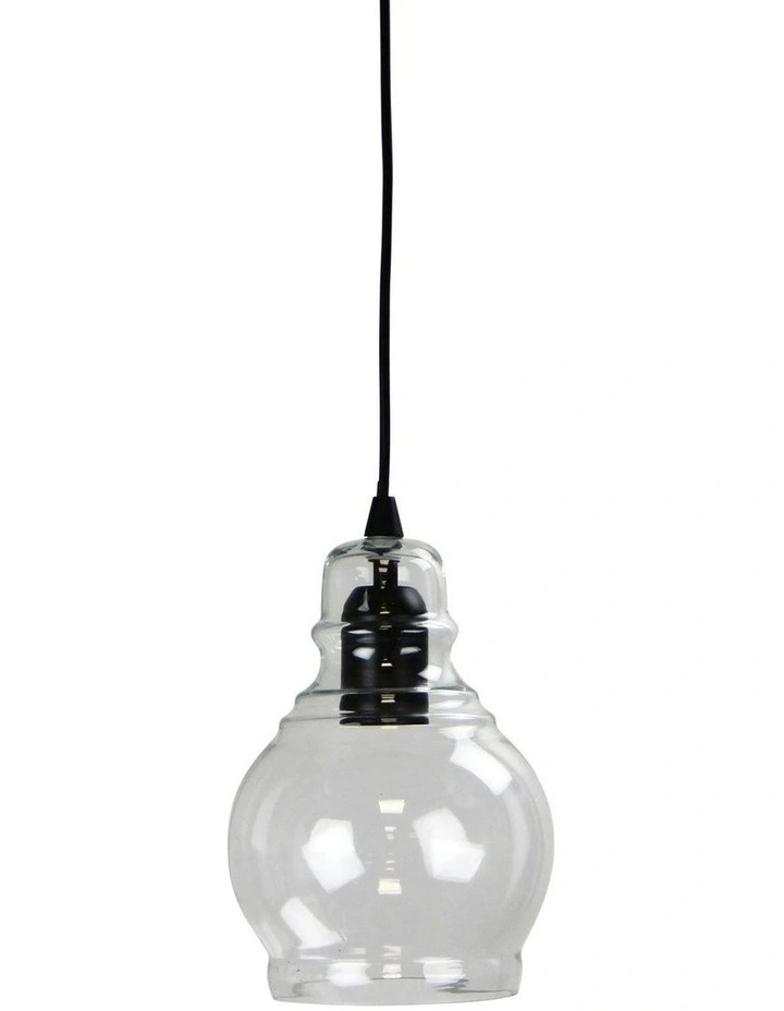 Auburn.3 Clear Glass Single Pendant image 1