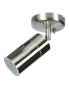 Zeta LED Ready Spotlight Single in Stainless Steel