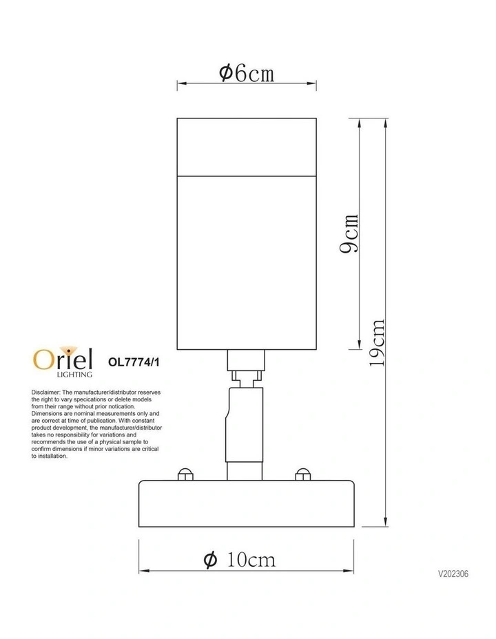 Zeta LED Ready Spotlight Single in Stainless Steel image 2
