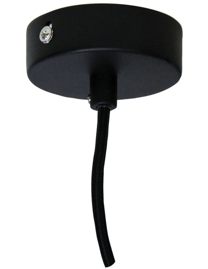Cimo Scandustrial 10cm Pendant Light in Grey image 3