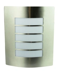 Cheeta Stainless Steel Exterior Light in Silver