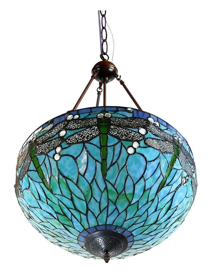 Sylvia Dragonfly Pendant Light in Multi image 3