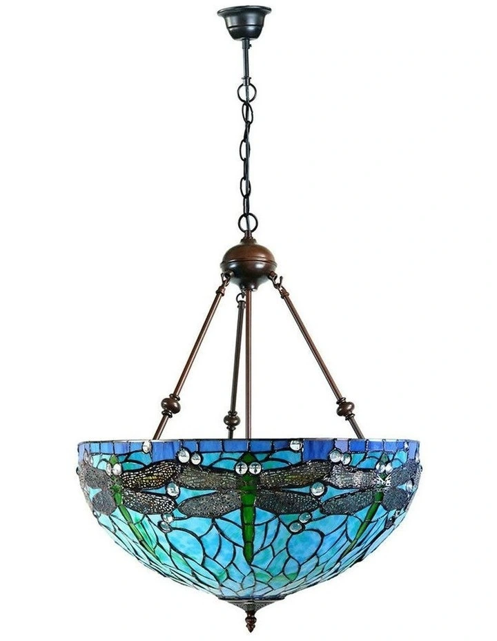 Sylvia Dragonfly Pendant Light in Multi image 5