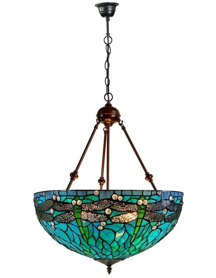 Sylvia Dragonfly Pendant Light in Multi image 6