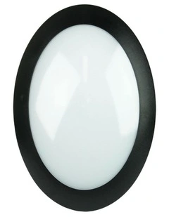 Duro 20 LED IP66 Double Insulated Bulkhead Light in Black