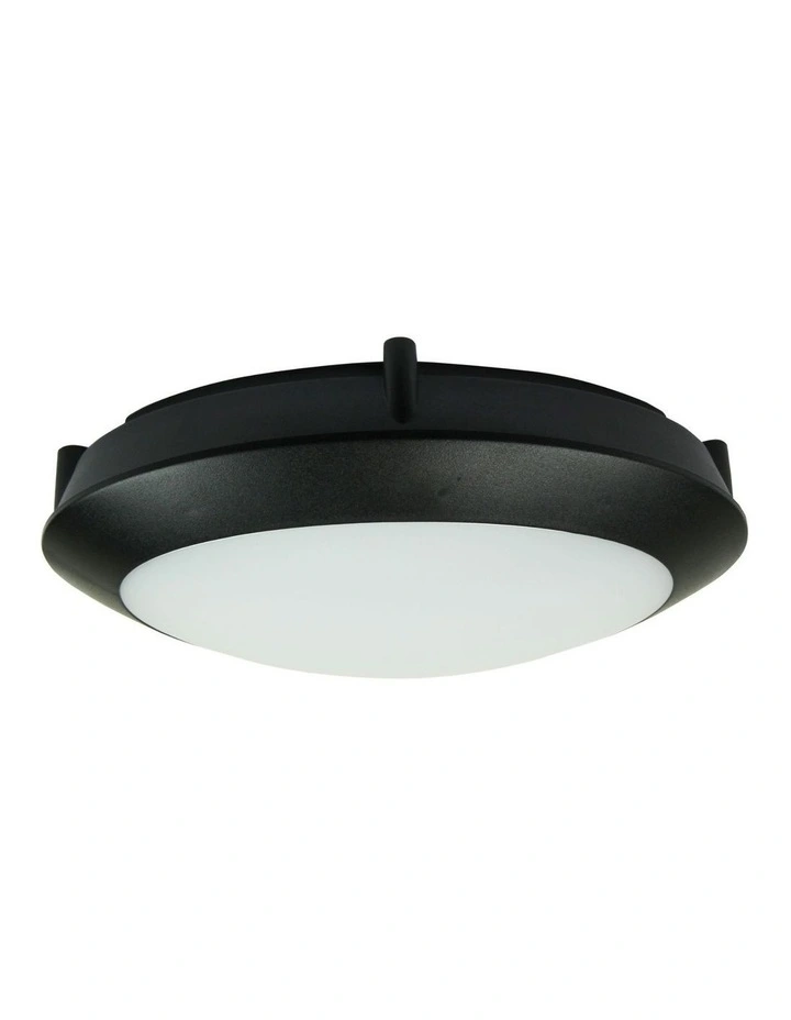 Duro 20 LED IP66 Double Insulated Bulkhead Light in Black image 2
