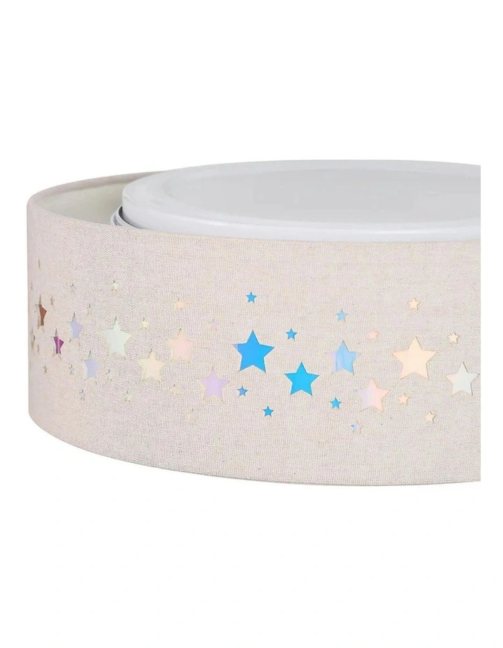 Kiki LED Flush Ceiling Light in White image 5