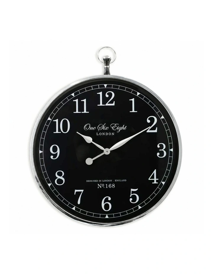 Elizabeth Wall Clock 70 cm in Black image 1