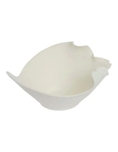 Eloise Bowl 37cm in White