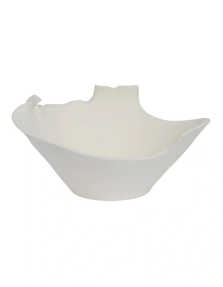 Eloise Bowl 37cm in White image 2