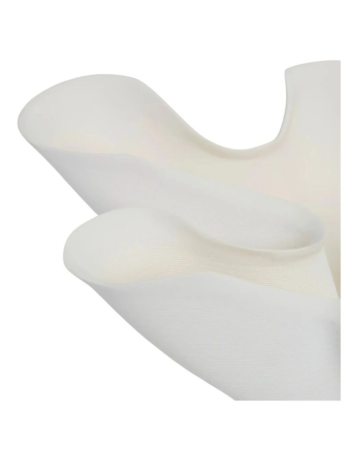 Ebony Vase 41cm in White image 5